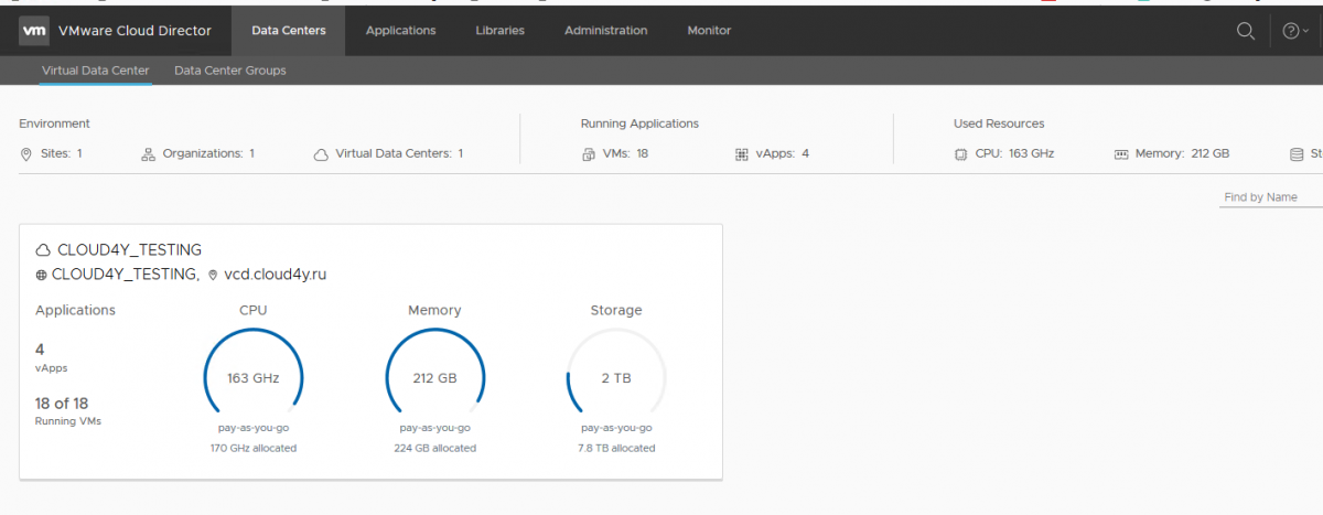 Cloud4U migrated to VMware Cloud Director 10.1 Cloud4U migrated to VMware Cloud Director 10.1