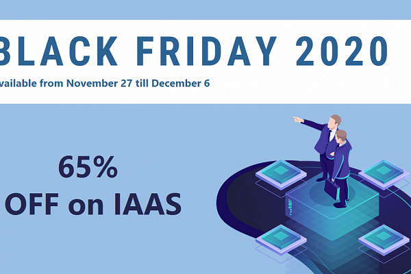 Black Friday exclusive – get 65 off the IaaS